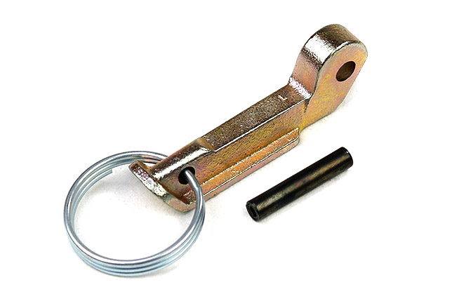 Nockenhebel mit Sicherungsring + Spannhülse