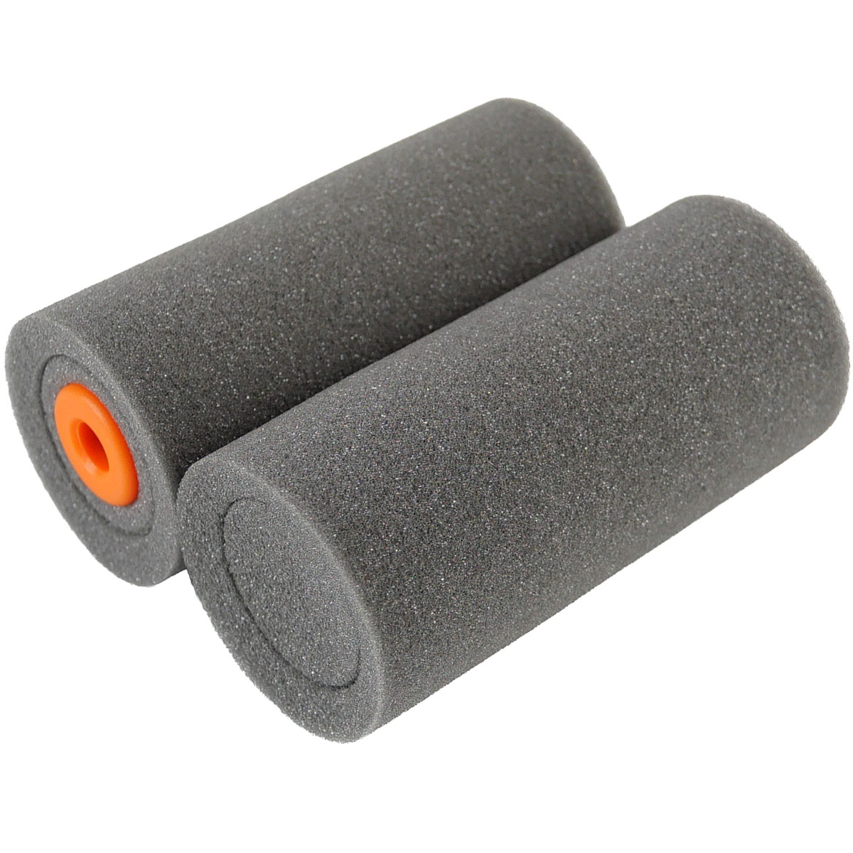 2x Schaumrolle Grau 7cm