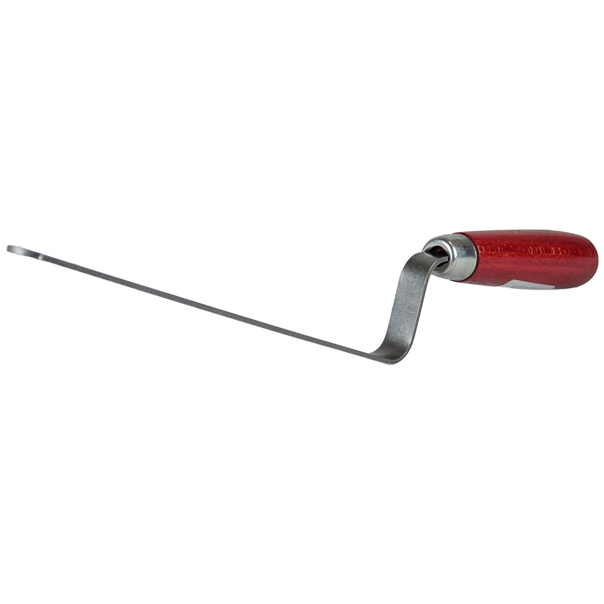 Hamburger Fugenkelle 14mm Form D lang 180mm - flacher Hals, konisch geschliffenes Blatt aus Stahl, Made in Germany