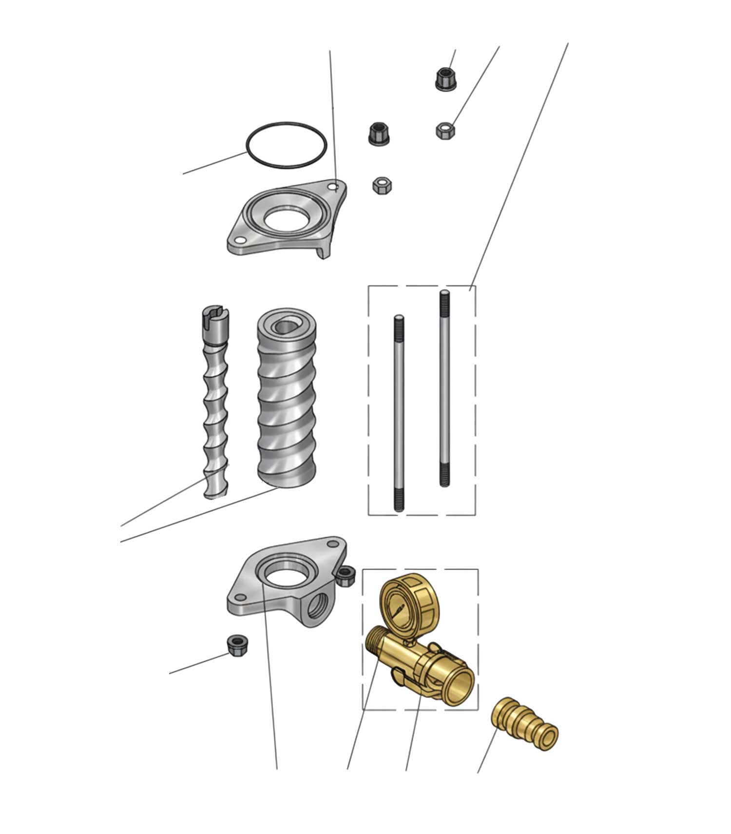 Explosionszeichnung Pumpeneinheit