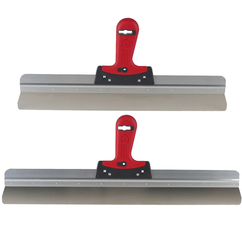 Fassadenspachtel 0,4mm Blattstärke mit abgerunden Ecken rostfrei