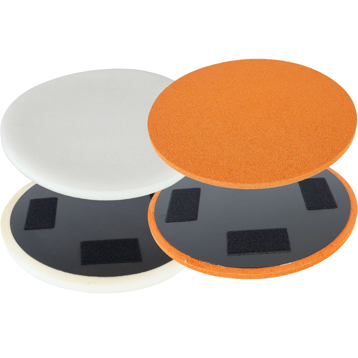 Schwammscheibe 350mm auf Trägerteller mit Klett