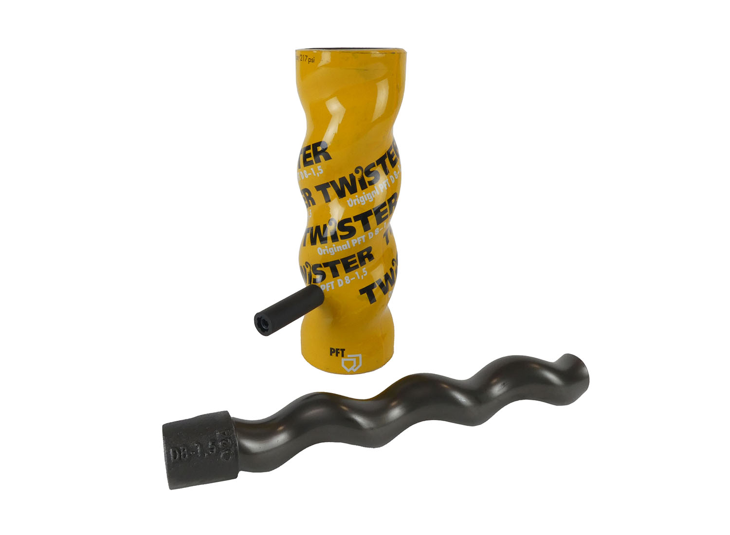 Twister D8-1,5 rechtsdrehend Bundle Rotor/Stator mit PIN 