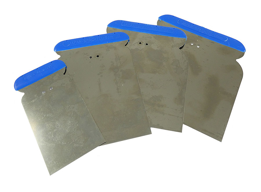 Japanspachtel-Satz ERGO rostfrei Japanspachtel-Satz ERGO rostfrei