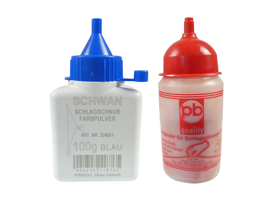 Farbpuder / Markierungspuder / Schlagschnurpulver Farbpuder / Markierungspuder / Schlagschnurpulver