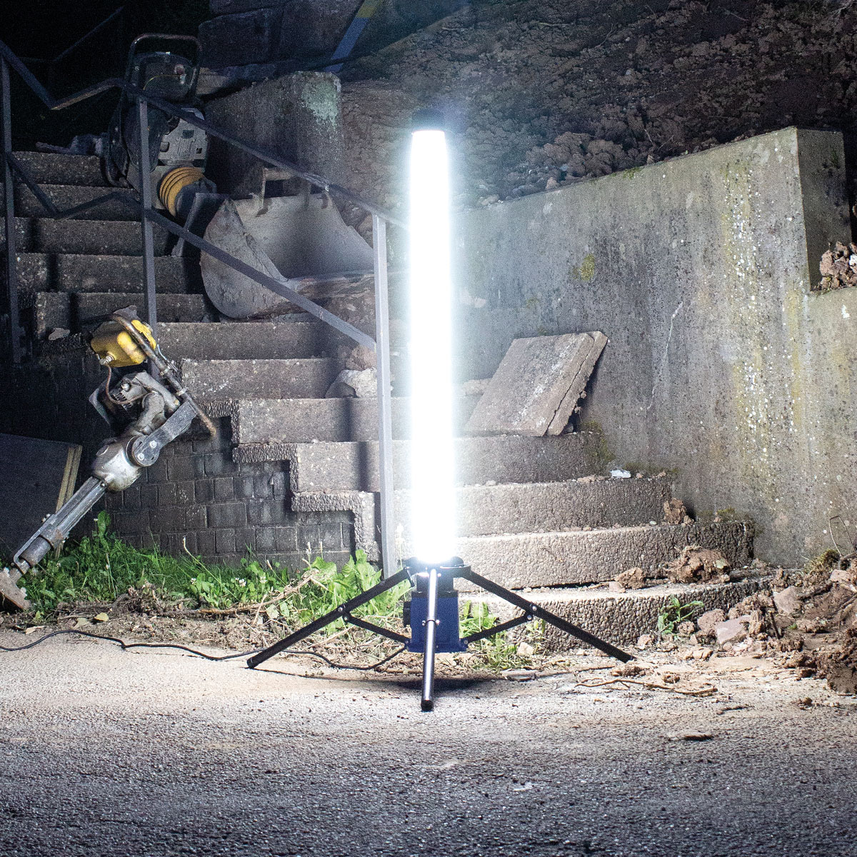 360° LED-Lichtsäule 100 W – 10.000 lm