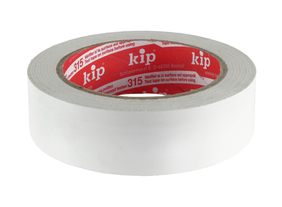 KIP 315 PVC-Schutzband PREMIUM glatt Weiß 30mm 33m - Rolle