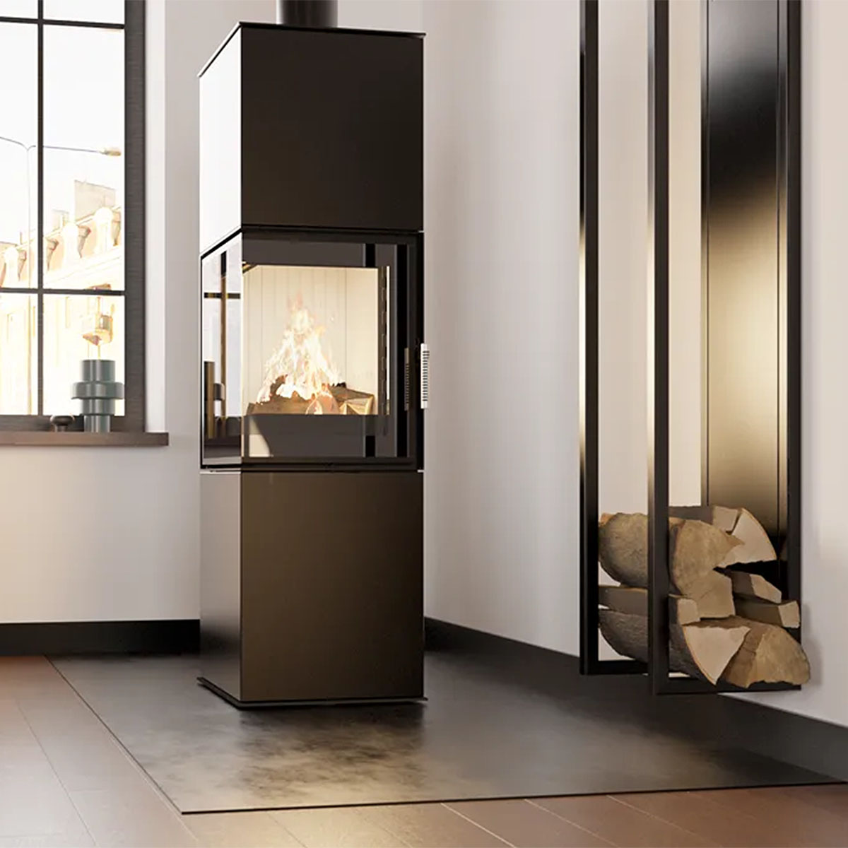 GABI freistehender Kamin