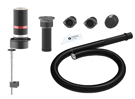 Einsparten-Bauherrenpaket für Gebäude ohne Keller ESH Basic FUBO BHP3m