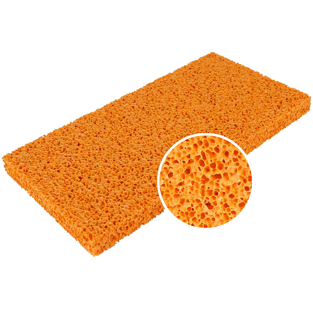 Ersatzschwammbelag 280x140x20mm grobporig für Reibebrett