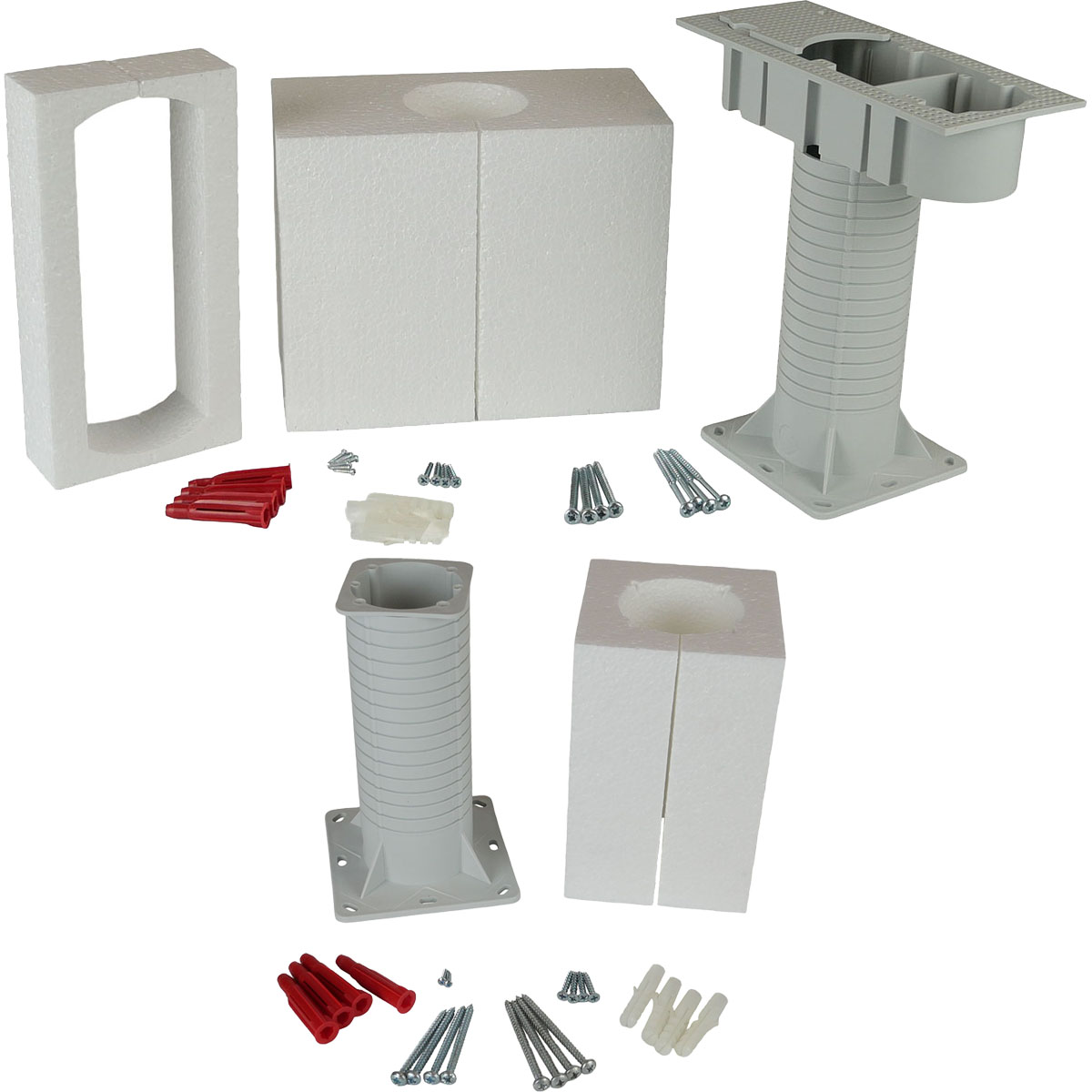 KEZ Elektroinstallationsdose für WDVS