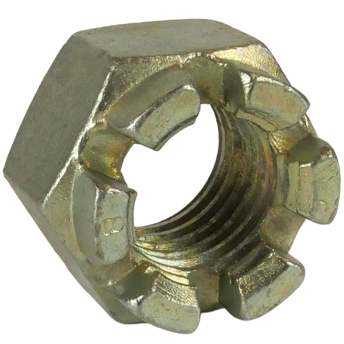 Kronenmutter 6-Kant DIN935 verzinkt M20 (300151)