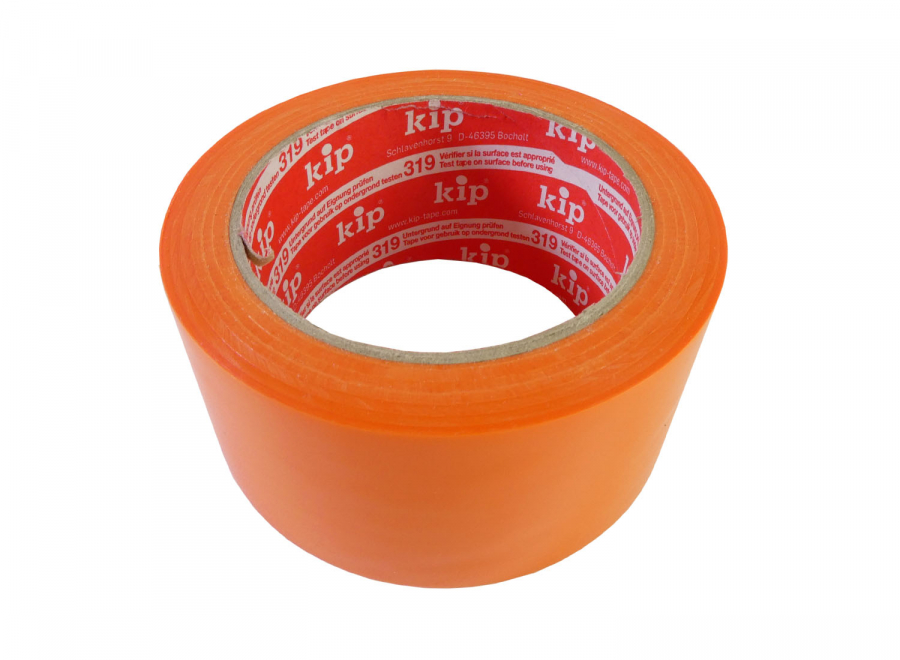 319 PE-Schutzband Premium glatt 33 m orange | 50 mm x 33 m | Karton (mit 36 Rollen)