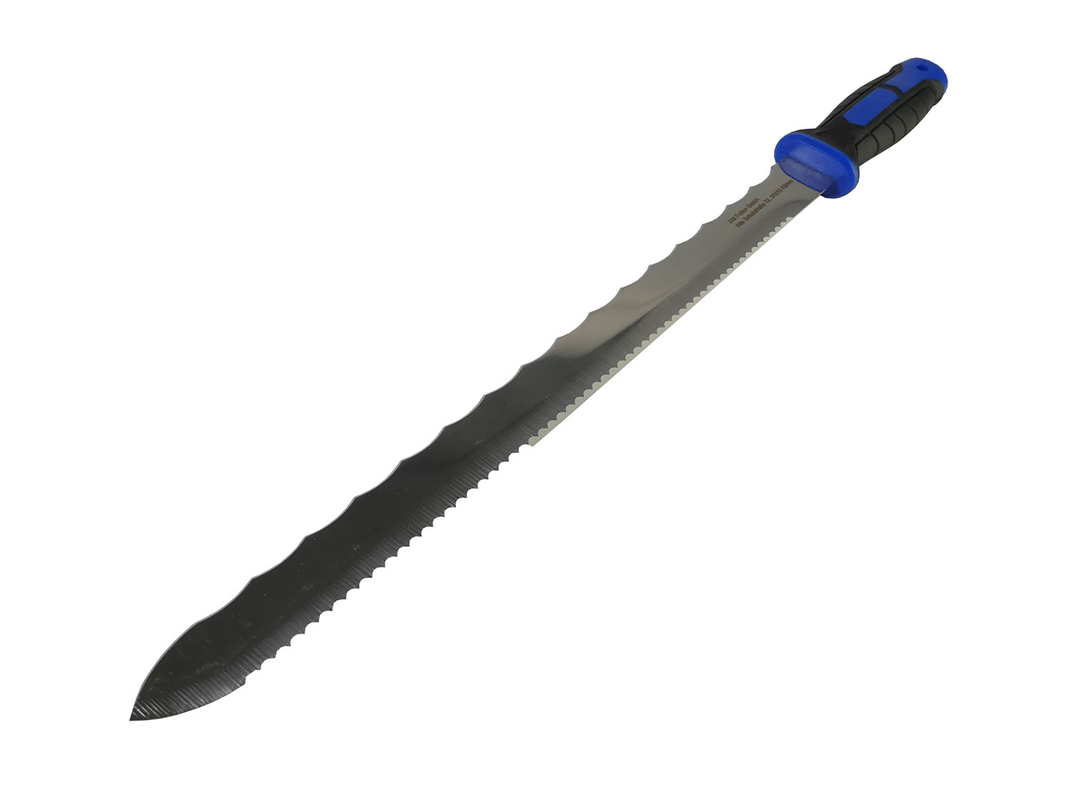 Dämmstoffmesser PRO 360mm rutschfester 2K-Griff für Dämmwolle, Glaswolle, Steinwolle, Schaumstoff, Styropor