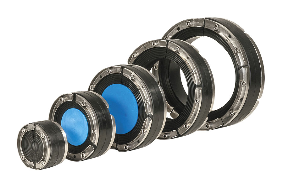 Standard-Ringraumdichtung HSD-SSG Stufenlos HSD200 SSG 1x110-162 b40 A2/EPDM55