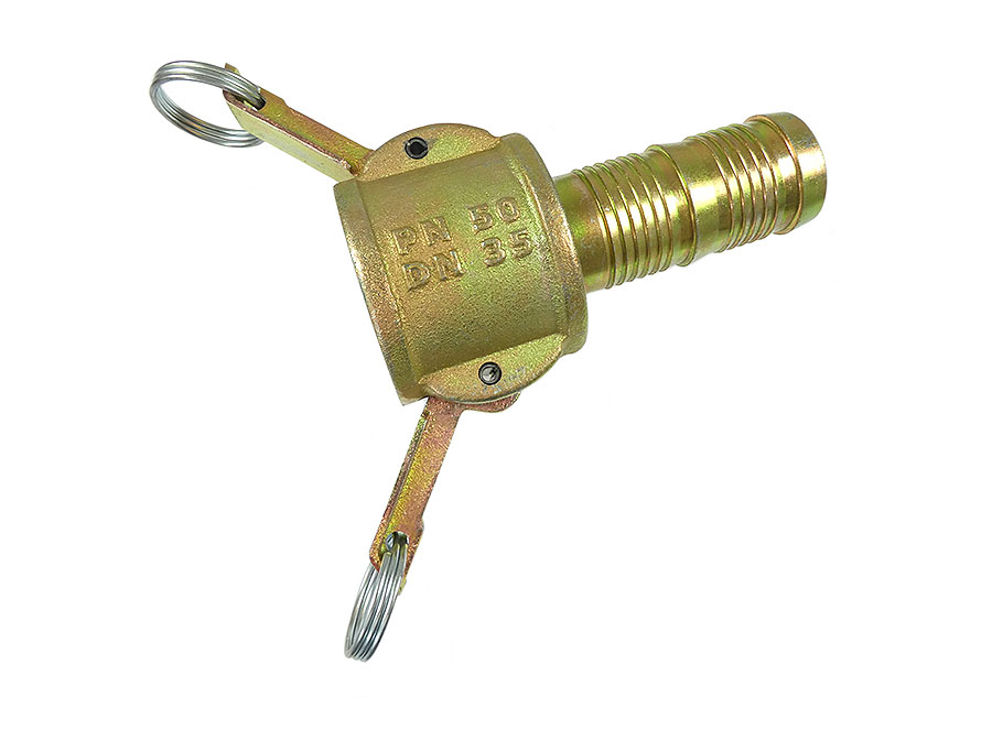 Kupplung 35 M-Teil mit Tülle NW35