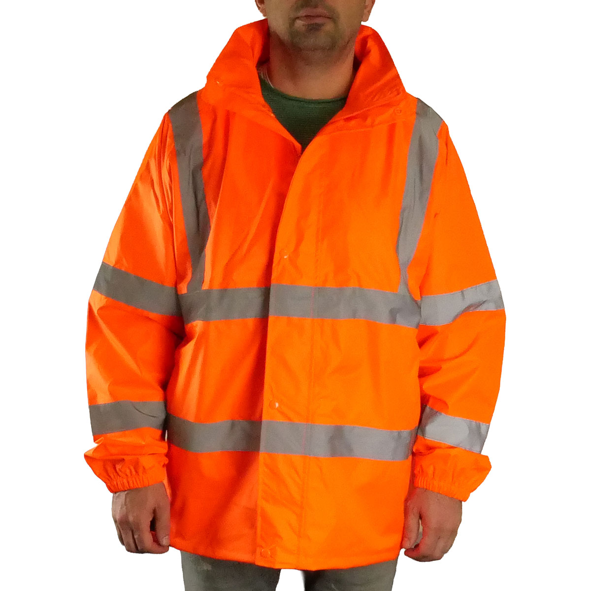 Warnschutz Regenjacke HAUKE Neonorange