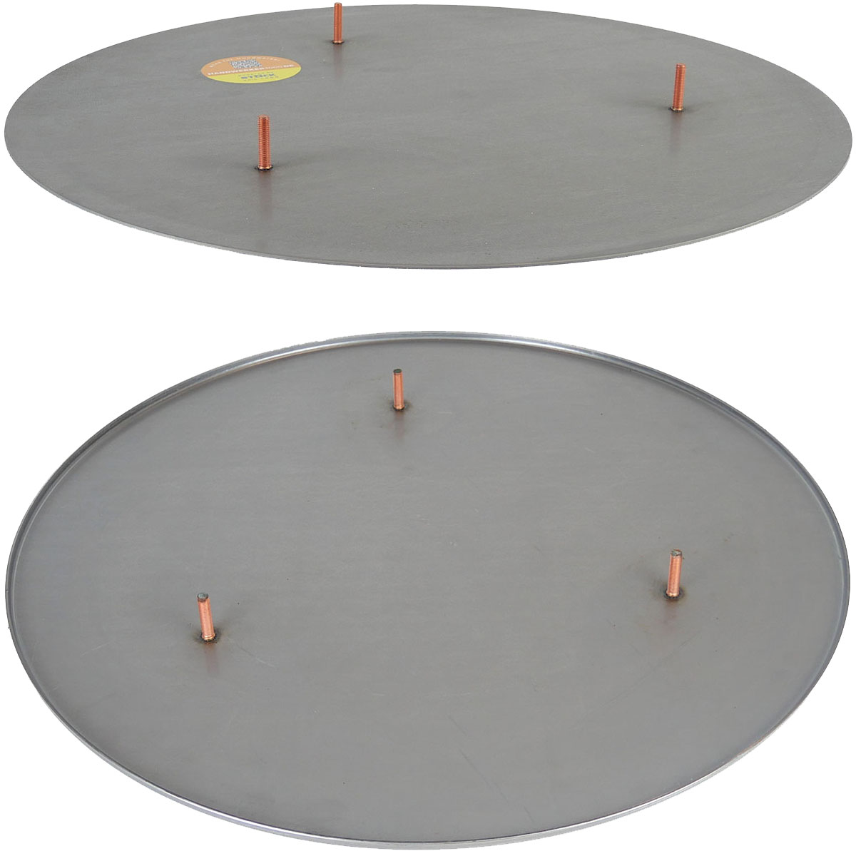 Ersatzglätteteller D=58cm mit 3 Gewindebolzen ohne Holzteller