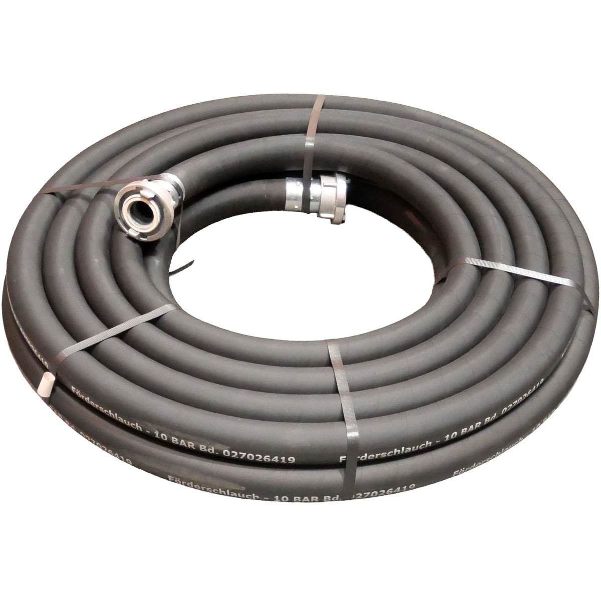 Förderschlauch Gummi FreeFlow schwarz NW 42/7 20m