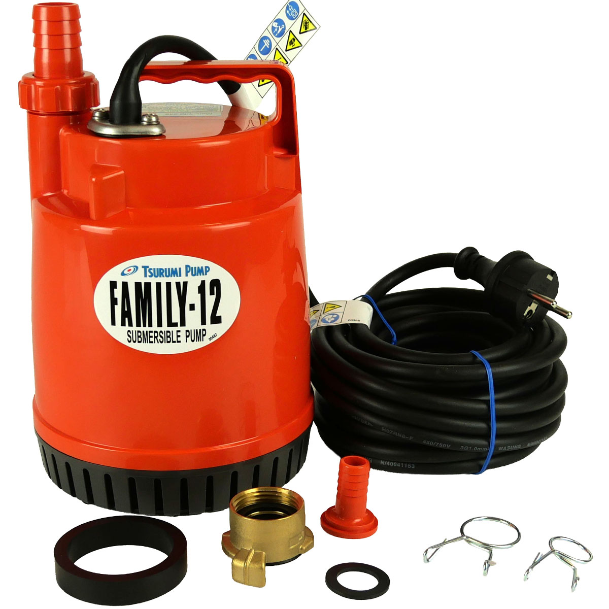 Flachsauger Tauchpumpe für Klarwasser Family-12 230V Flachsauger Tauchpumpe für Klarwasser Family-12 230V