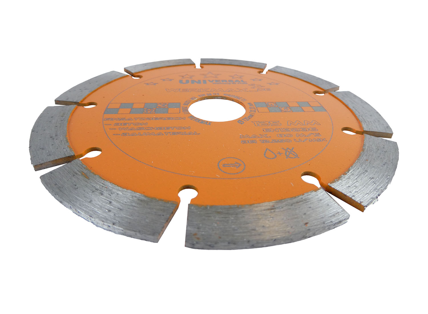 Diamanttrennscheiben-Set 125mm (3 Stück) für Piranha