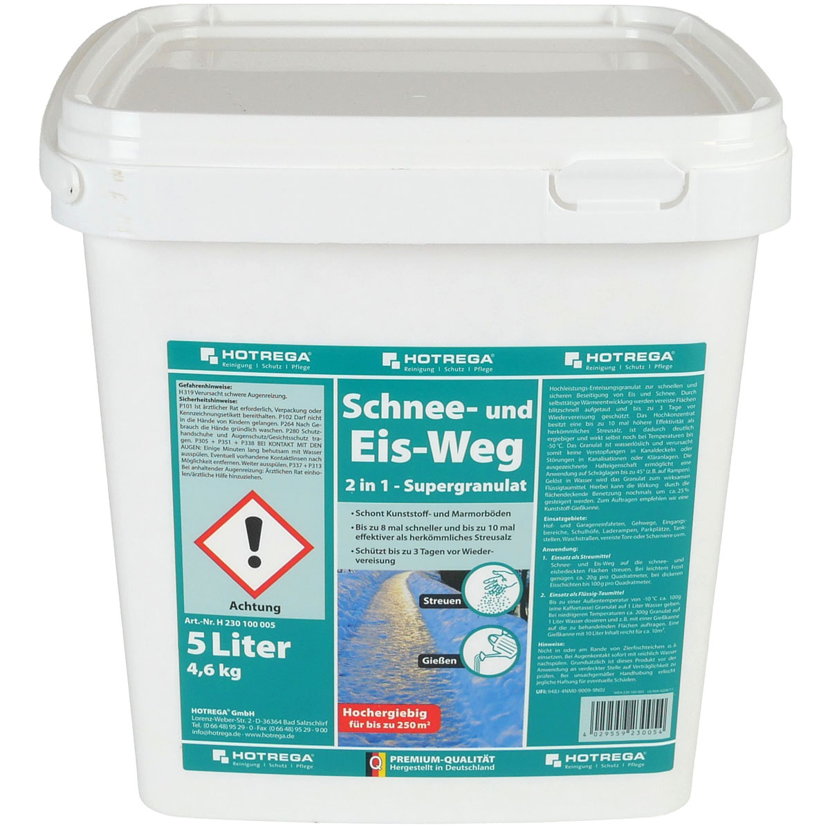 Schnee- und Eis-Weg 2in1-Supergranulat 5L (4,6kg)