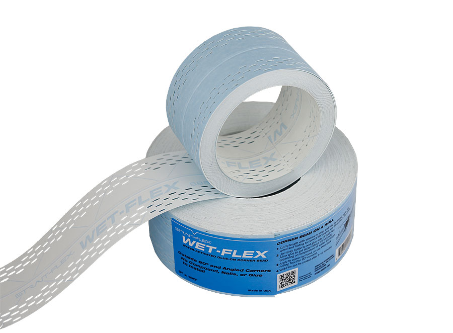 Kompositprofil WET-FLEX 100 für Kanten im Trockenbau 1 Rolle mit 30,5m