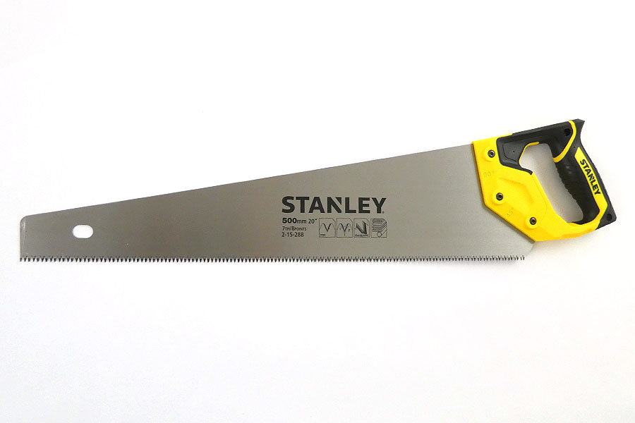 Stanley Jet Cut Handsäge mit grober Zahnung 7 TPI 500 mm