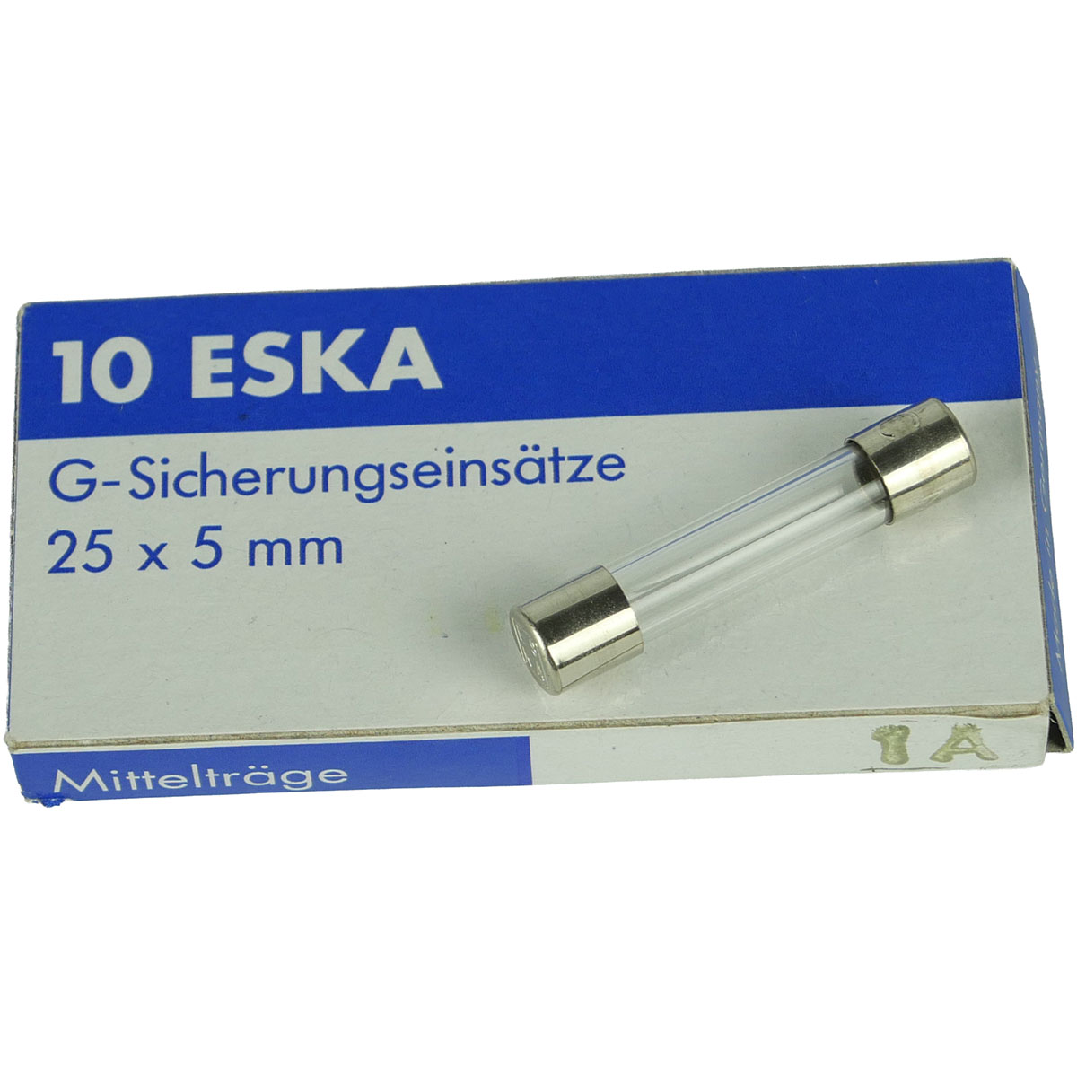 Feinsicherung 5x25mm 1A mittelträge (10 Stück)