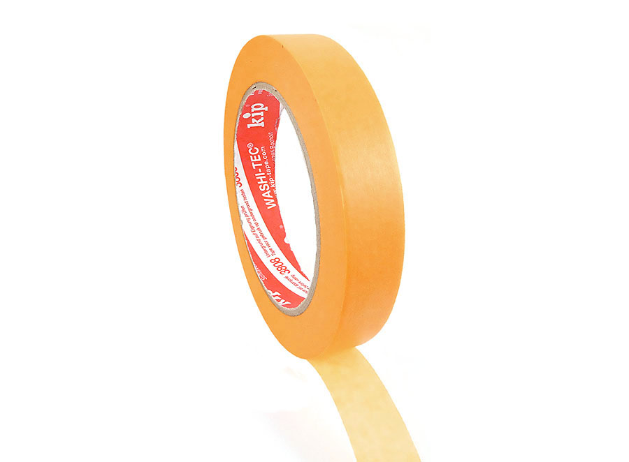 3808 Washi-Tec Goldkrepp PREMIUM FineLine-Tape 18mm 50m - Rolle | 18 mm ...