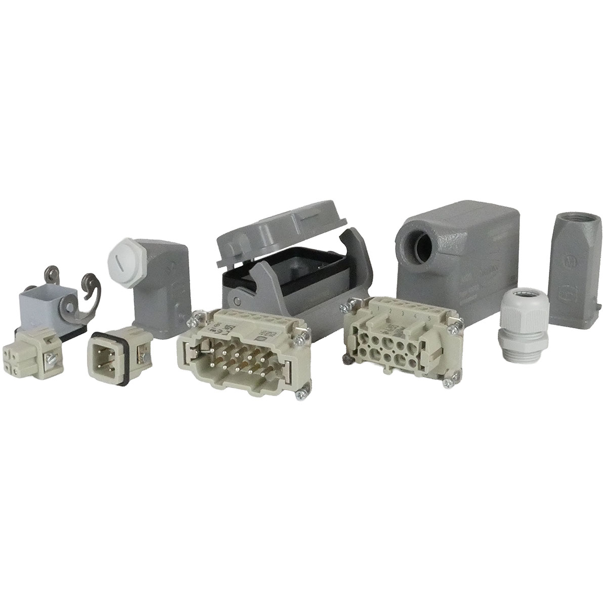 Han-Modular Steckverbinder Monoblockeinsatz Kabelverschraubung