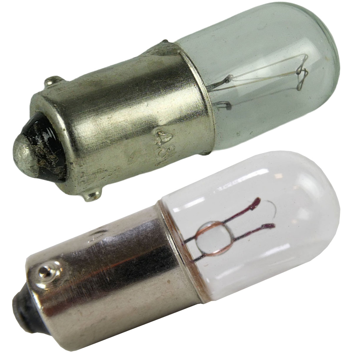 Glühlampe / Glühbirne mit Stecksockel