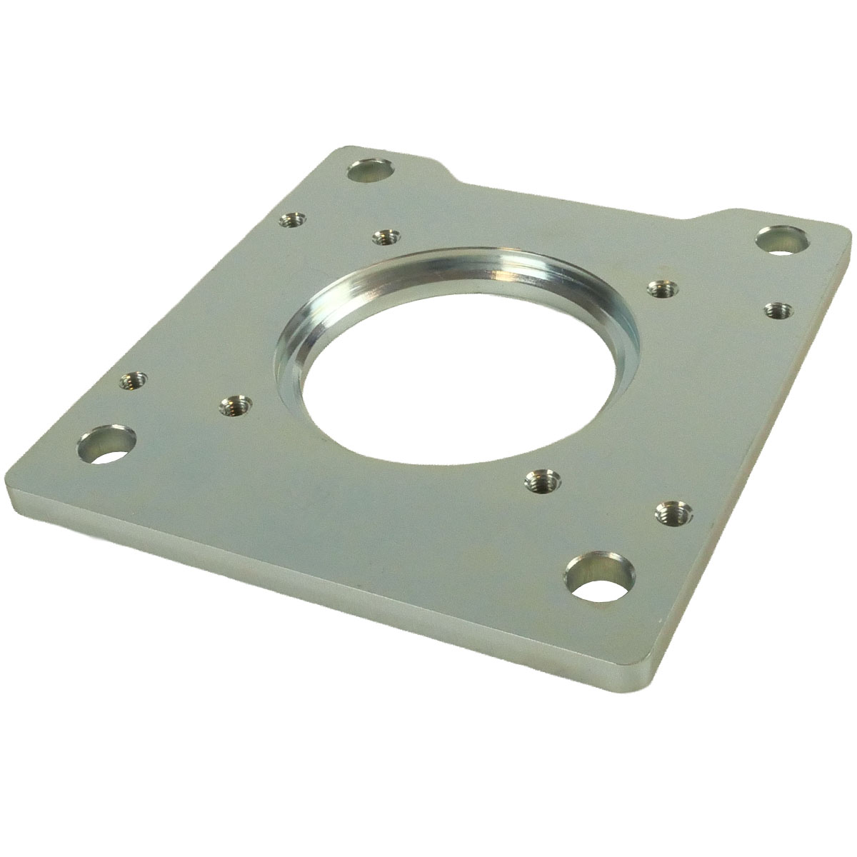 Adapterplatte Motorflansch LMK BL 10x140x150mm verzinkt (622991)