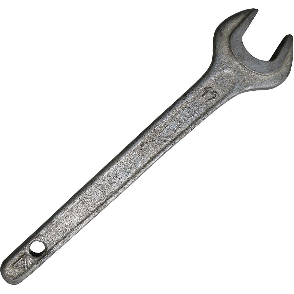 LISSMAC Einmaulschlüssel SW17 für das Anziehen und Lösen von Schrauben in der Handwerkertätigkeit.
