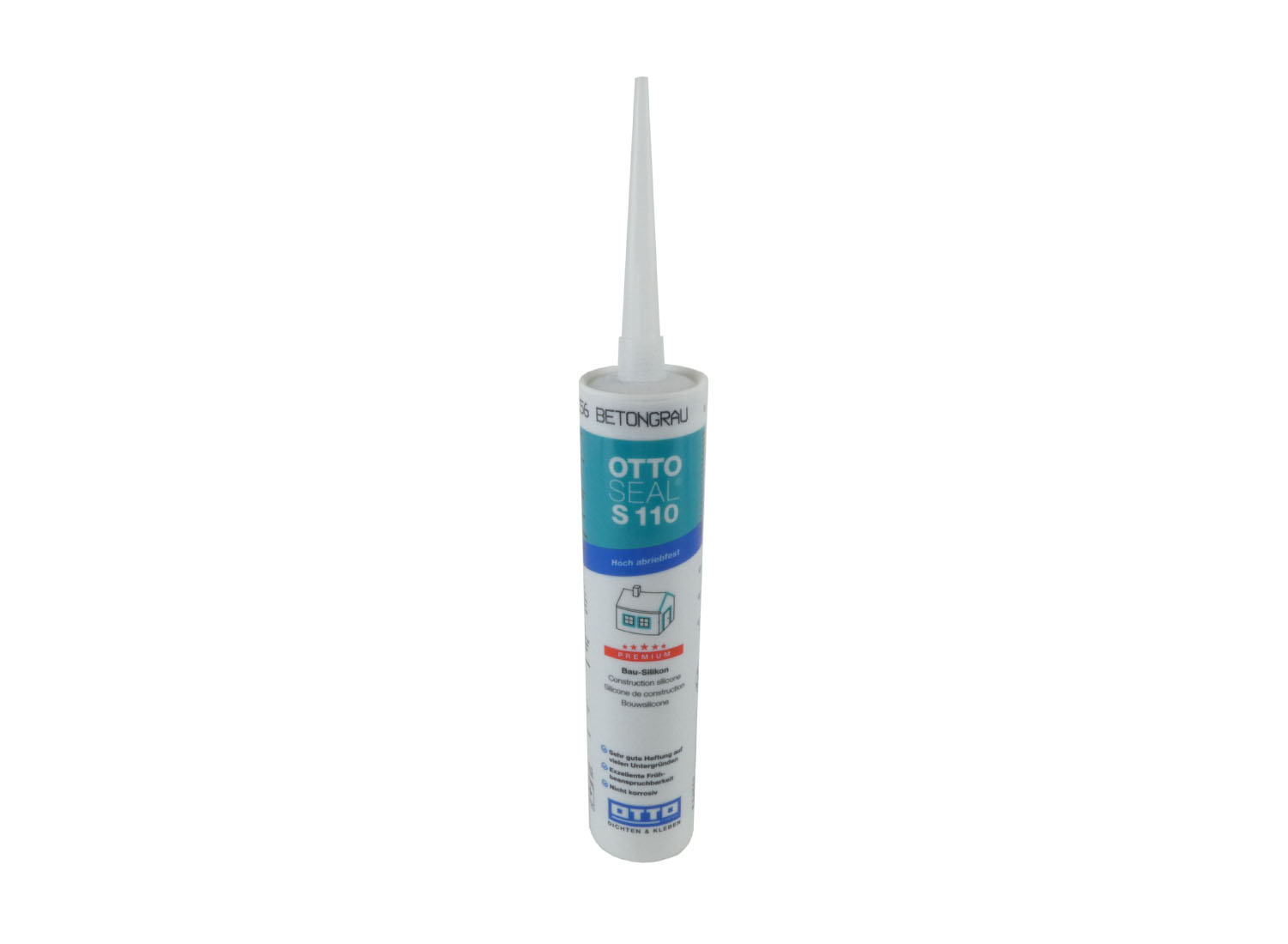 OTTOSEAL S110 Premium-Bau-Silikon Betongrau