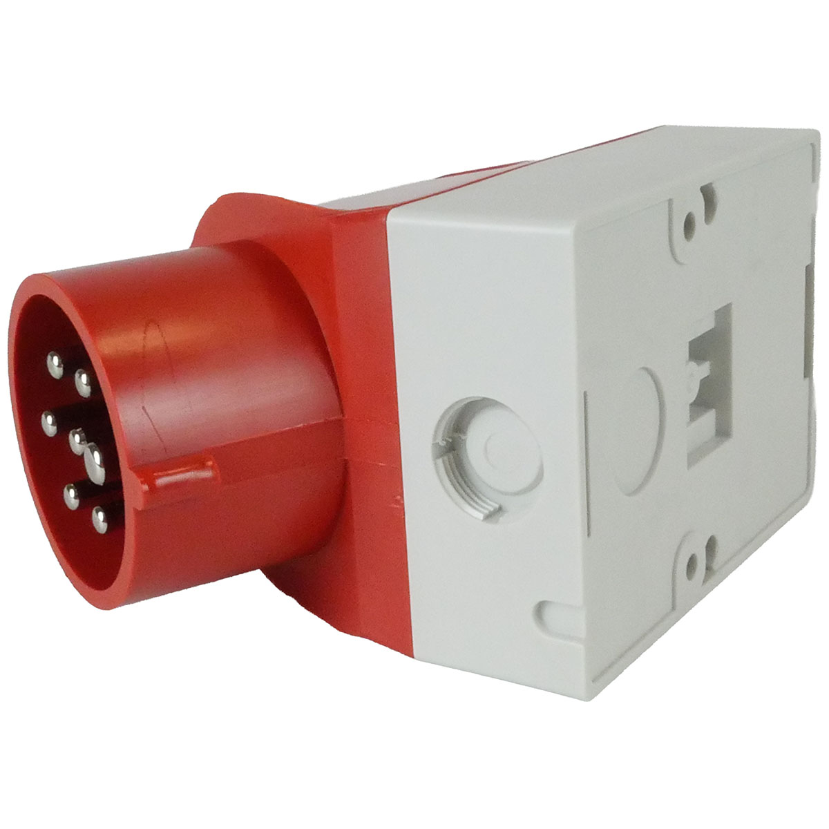 CEE Anbaustecker 2166 7x16A 6h IP44