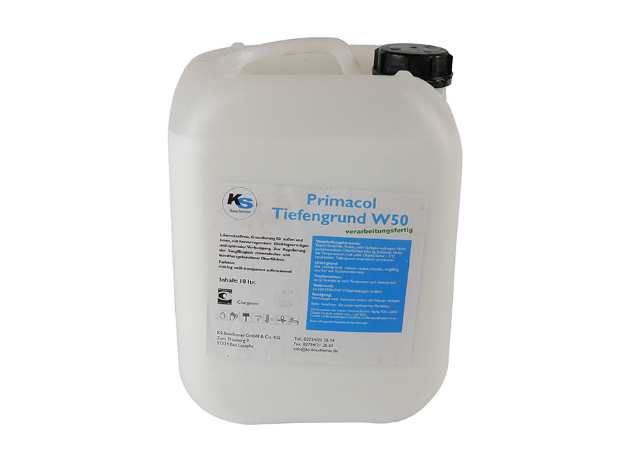 Tiefengrund W50 10 Liter verarbeitungsfertig