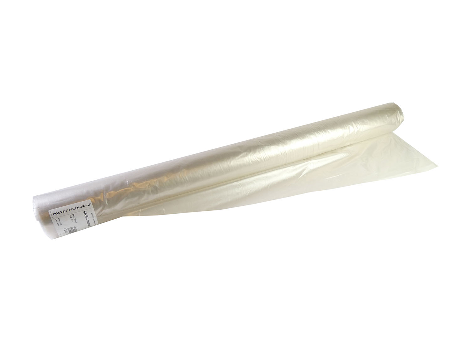 Baufolie transparent LDPE-Abdeckfolie 2 x 50 m (100 m²)