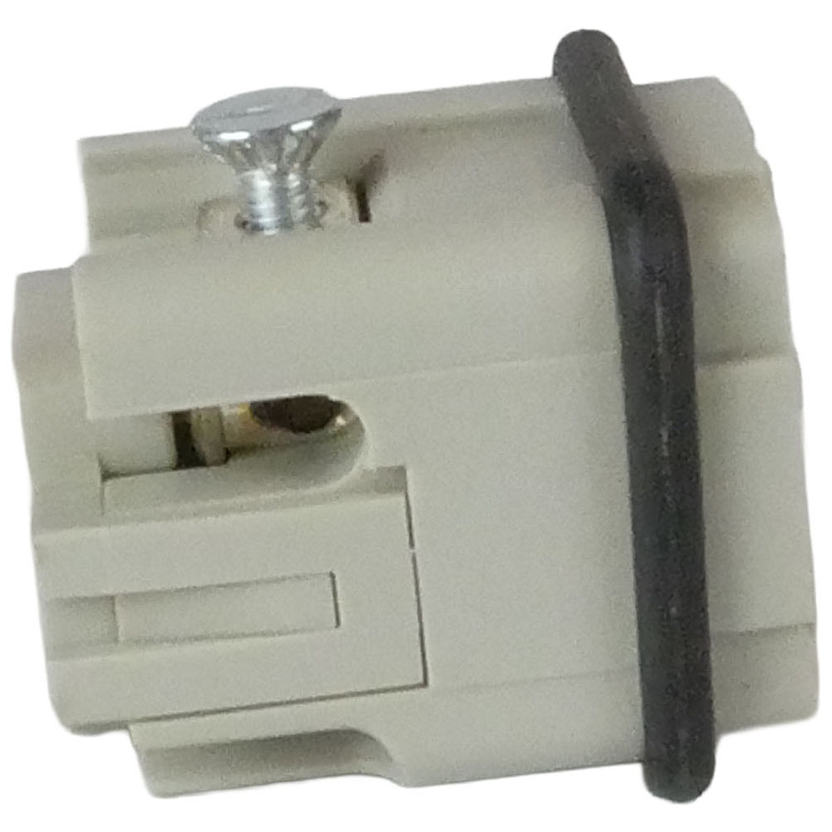 Stifteinsatz 4-polig HAN 3A-STI-S mit Schraubanschluss und Passen für Steuerstecker oder Blindstecker.