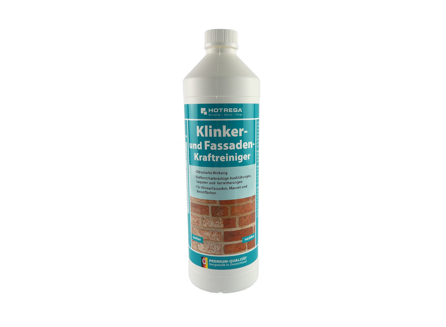 Klinker- und Fassaden-Kraftreiniger 1 Liter Klinker- und Fassaden-Kraftreiniger 1 Liter