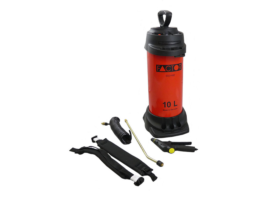 FACTOR Schalölspritze / Hochdrucksprühgerät 10 Liter