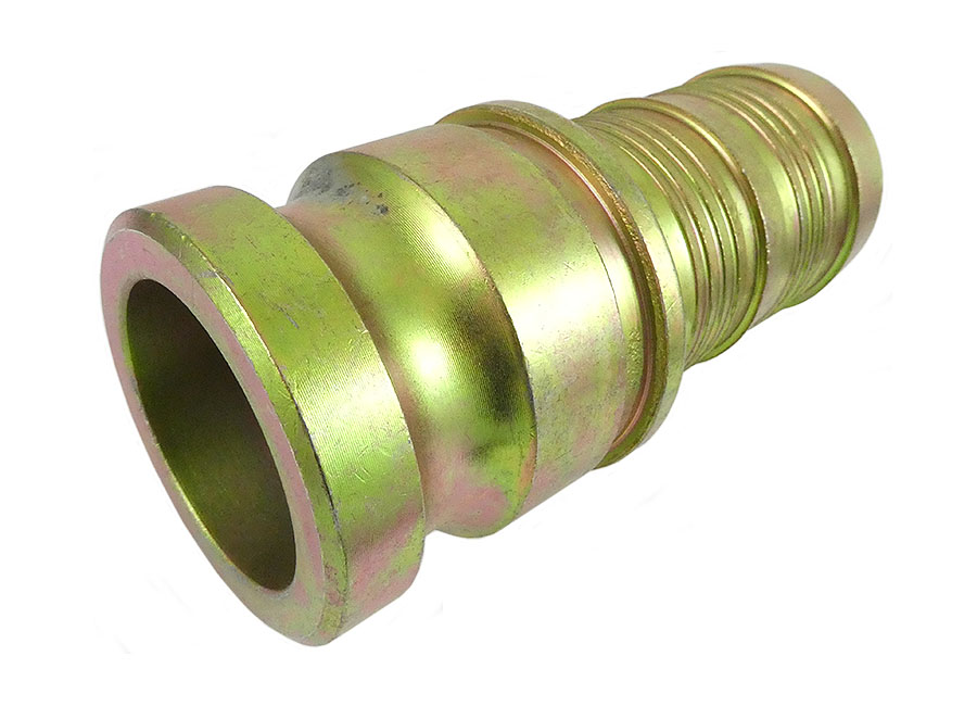 Mörtelschlauchkupplung LW50 VT mit Tülle NW50 Guss Camlock Typ E