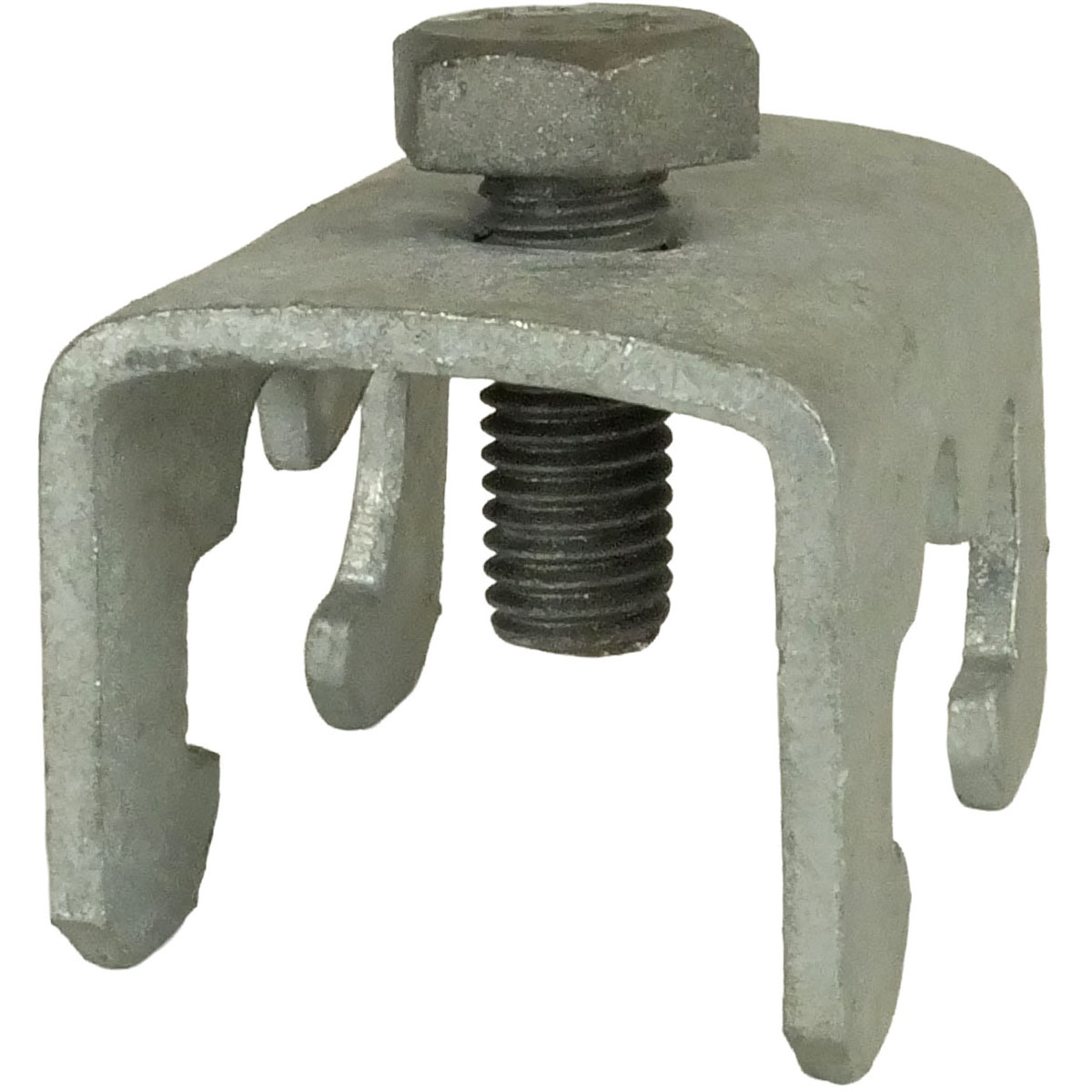 Einzelklemme flach/rund verzinkt M10 (100163)