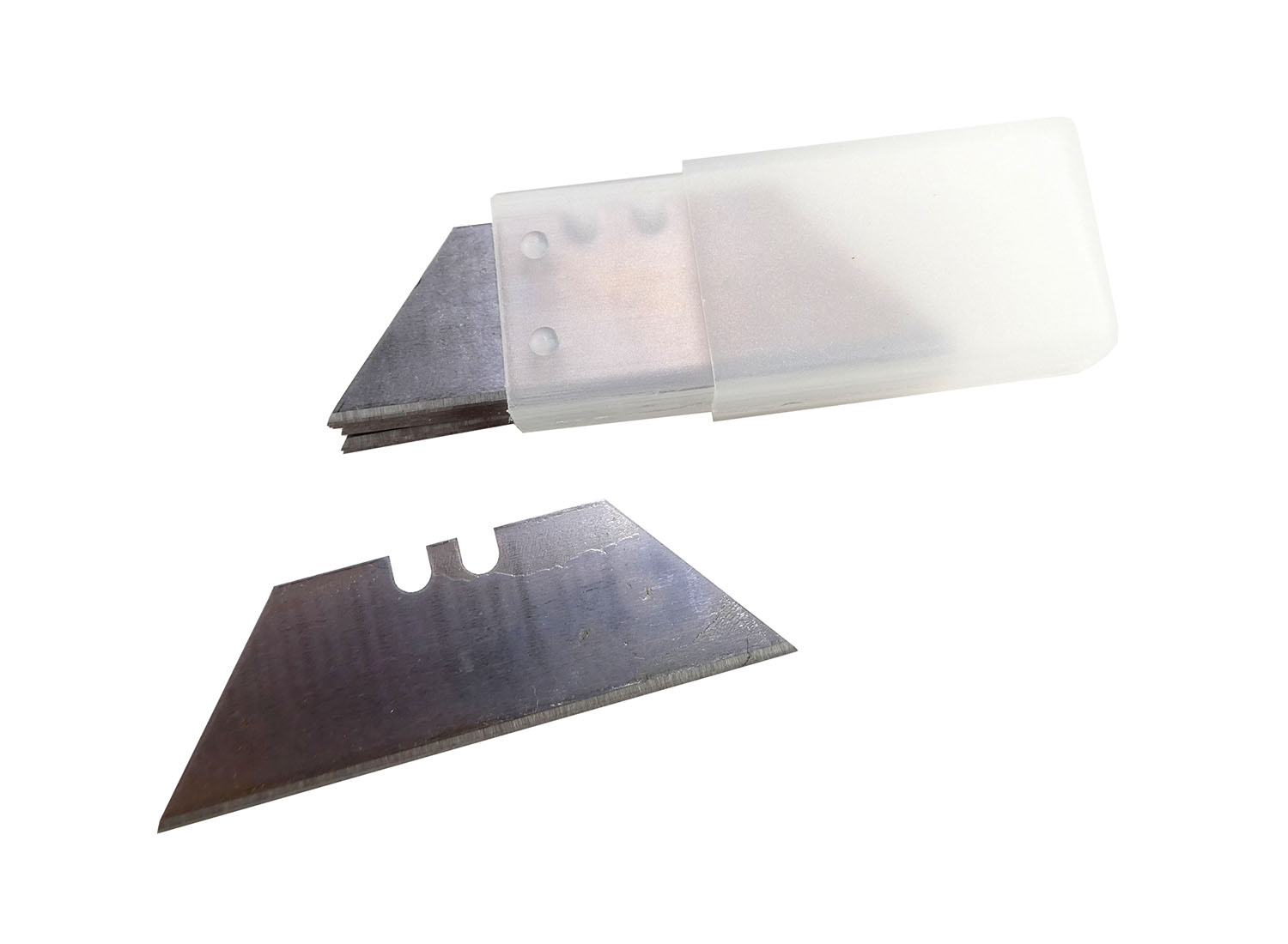 Ersatz-Trapezklingen 61x19mm 10 Stück im Spender