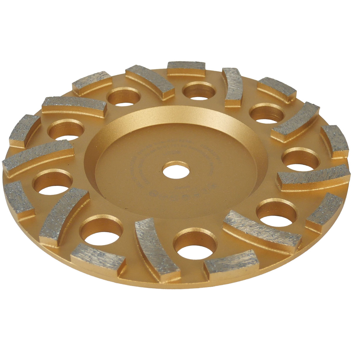 85600 Diamant Schleifteller 150mm gold für hartes Material