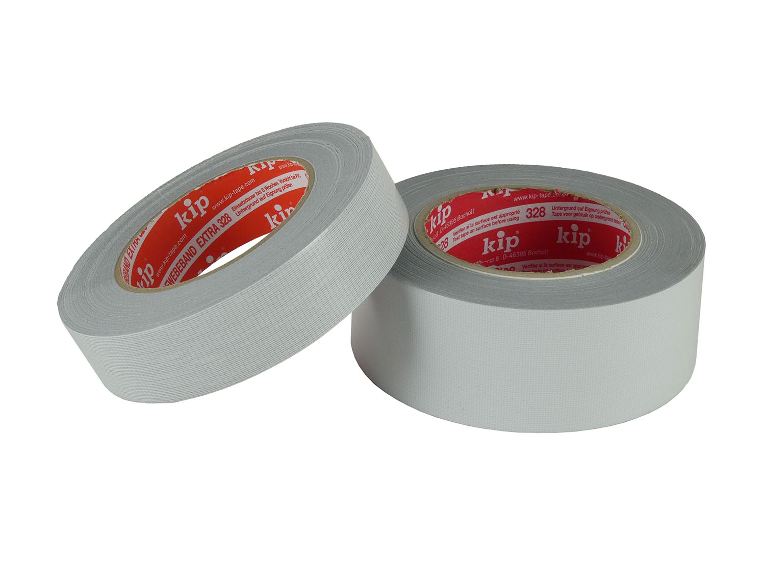 328 Gewebeband Extra hellgrau 25m