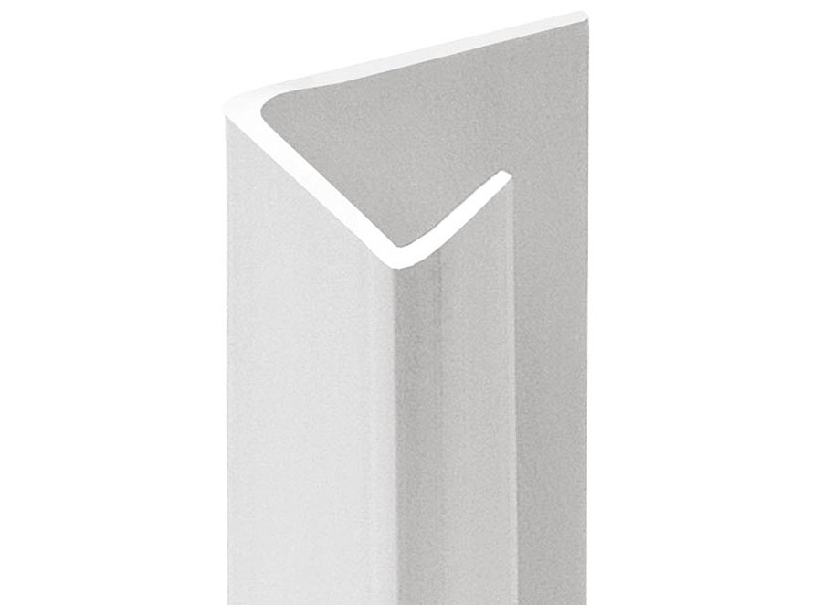 PVC-Einfassprofil 3095 Trockenbau für Gipskarton 9,5mm 250cm 1 Bund mit 50 Profilen (125 lfm)