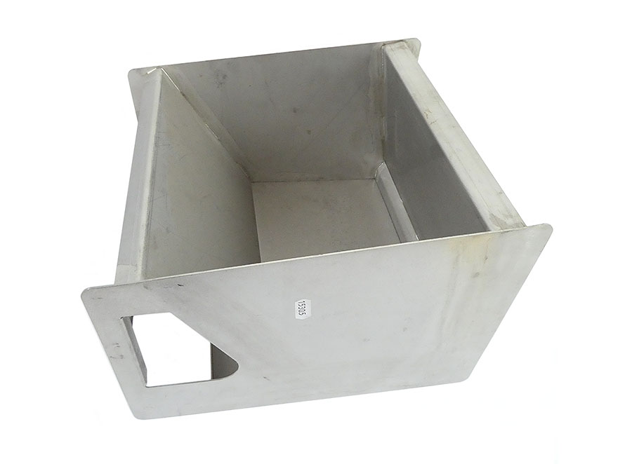 Edelstahl-Dünnbett-Mörtelschlitten mit Lochabdeckung 15 cm