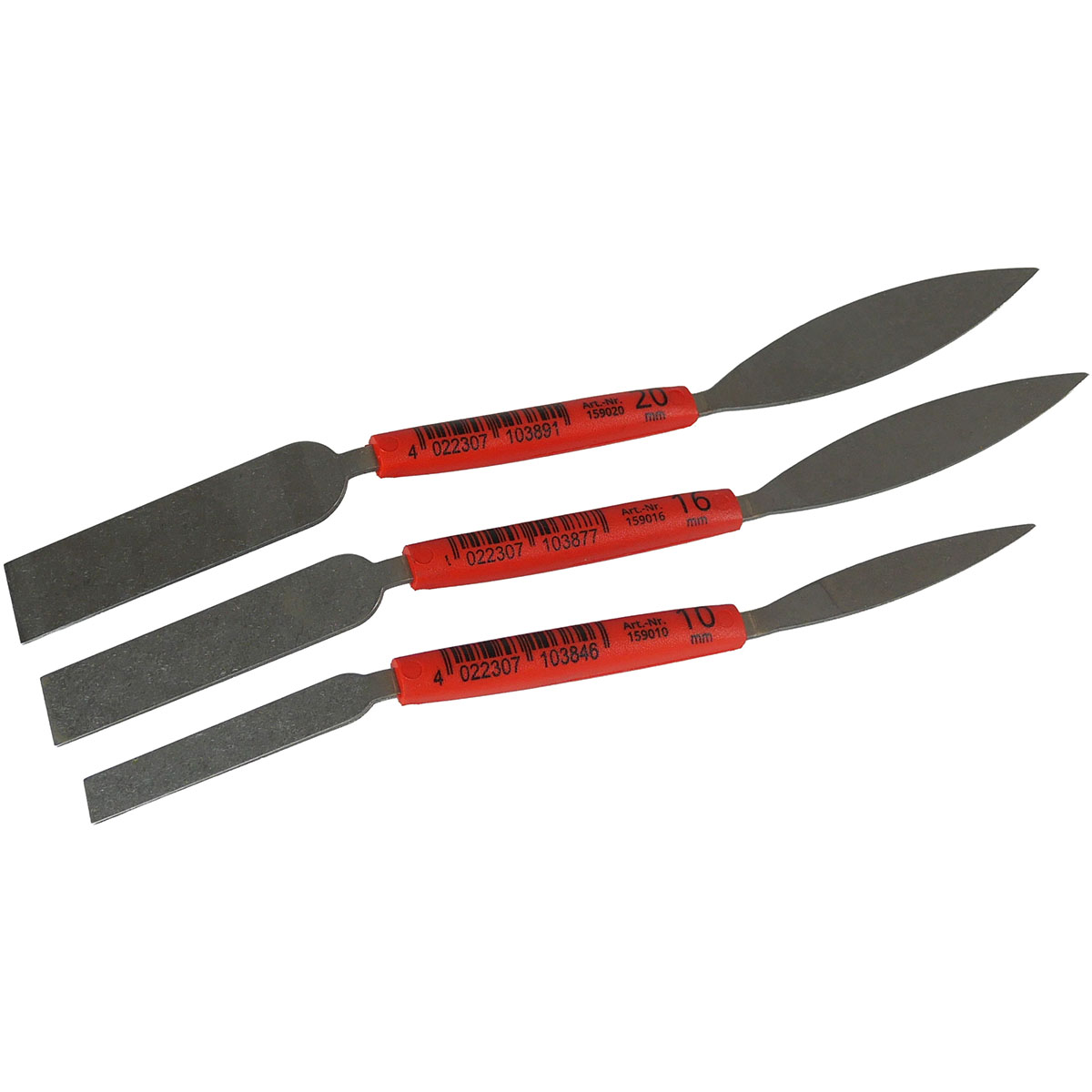 Stuckateureisen / Gipsereisen gehärtetes Stahlblech flexibel geschliffen