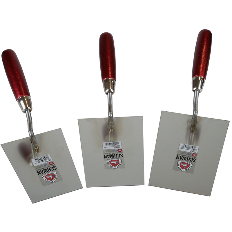 Tiroler Stukkateurkelle S-Hals Edelstahl